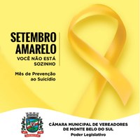 💛🌻 SETEMBRO AMARELO 🌻💛