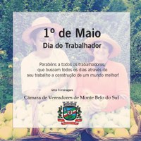1º de Maio – Dia do Trabalhador