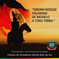 20 de Setembro – Dia da Revolução Farroupilha