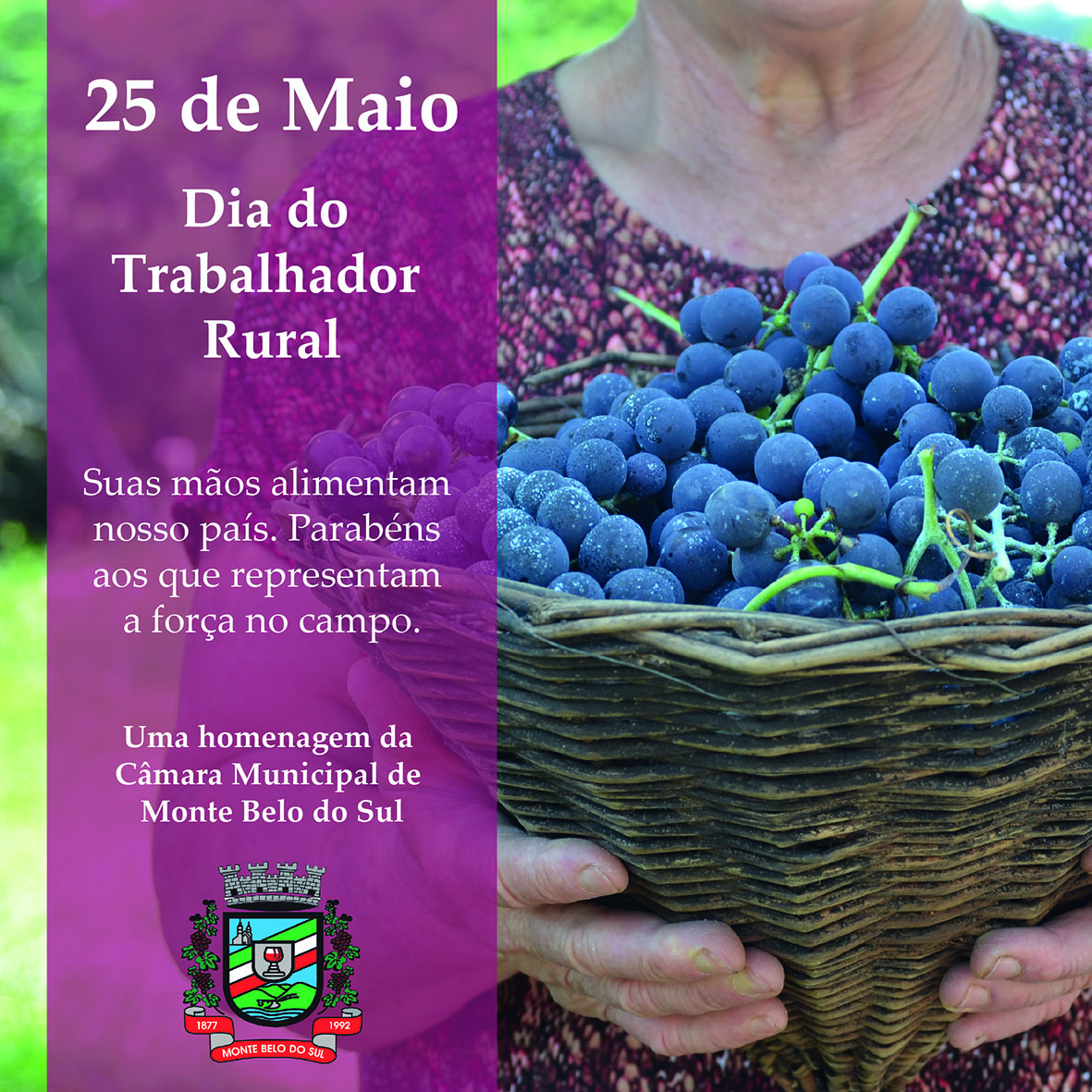 25 de Maio - Dia do Trabalhador Rural
