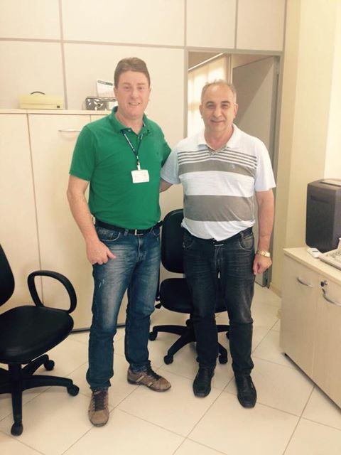 Assessor parlamentar Edinei Selli esteve visitando Monte Belo do Sul