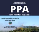 Audiência Pública no Legislativo discute Plano Plurianual (PPA 2022-2025)