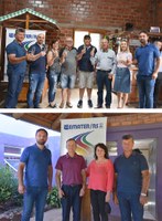 Câmara prestigia inauguração de duas vinícolas coloniais em Monte Belo do