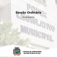 Câmara realiza Sessão Ordinária nesta terça-feira, 02 de abril 
