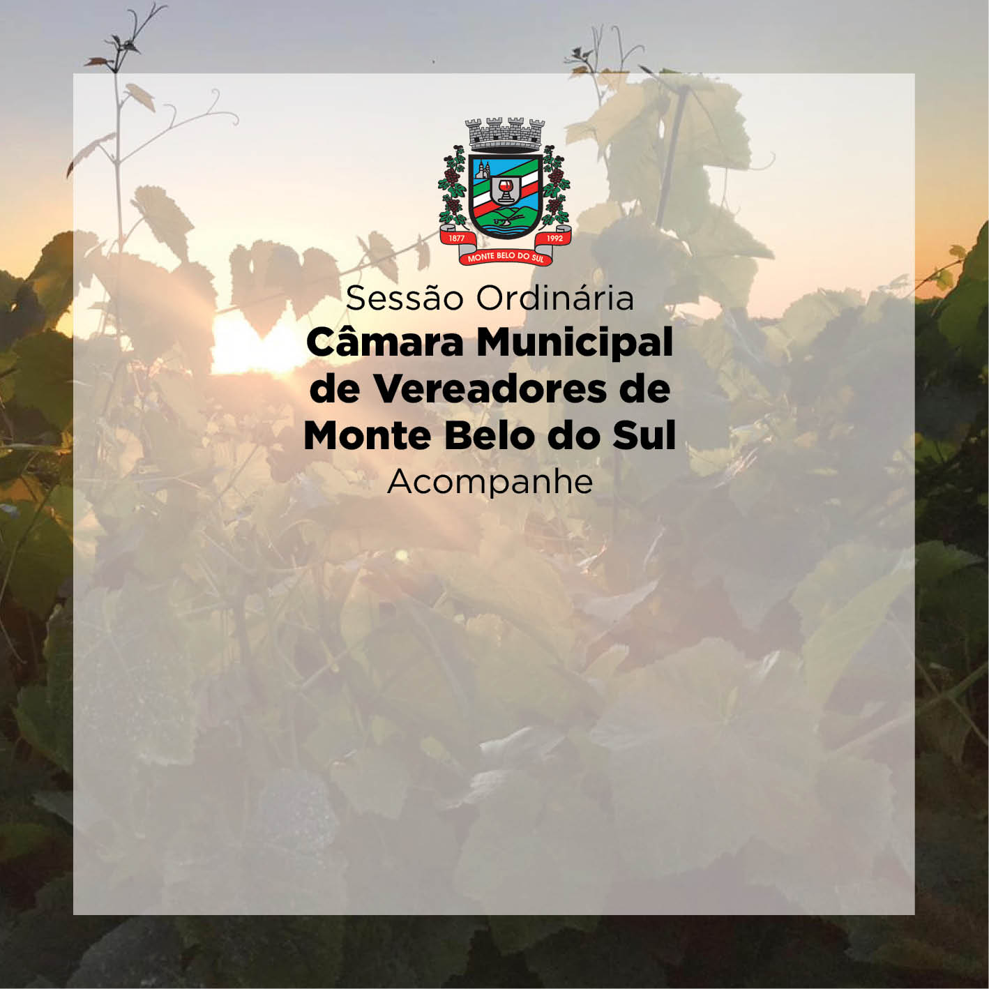 Câmara realiza Sessão Ordinária nesta terça-feira, dia 05 de março