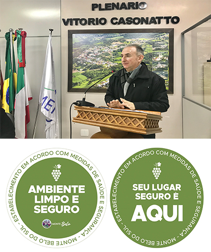  Chefe de Divisão do Turismo apresenta o selo "Ambiente limpo e seguro" 