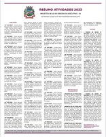 Confira um resumo das atividades da Câmara Municipal de Monte Belo do Sul em 2023