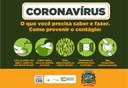 CORONAVÍRUS | A melhor forma de combater o avanço do novo #coronavírus é a #prevenção. Siga sempre as orientações das autoridades de saúde!