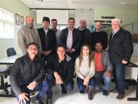 Deputado Tiago Simon cumpre agenda em Monte Belo do Sul