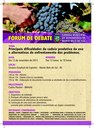 Fórum de Debate sobre a vitivinicultura