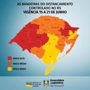 Governo do Rio Grande do Sul atualizou os dados do mapa do distanciamento controlado