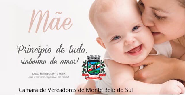 Mensagem da Câmara Municipal em homenagem ao Dia das Mães