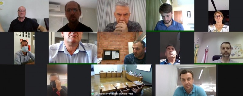 Parlamento Regional da Serra Gaúcha realizou reunião virtual 