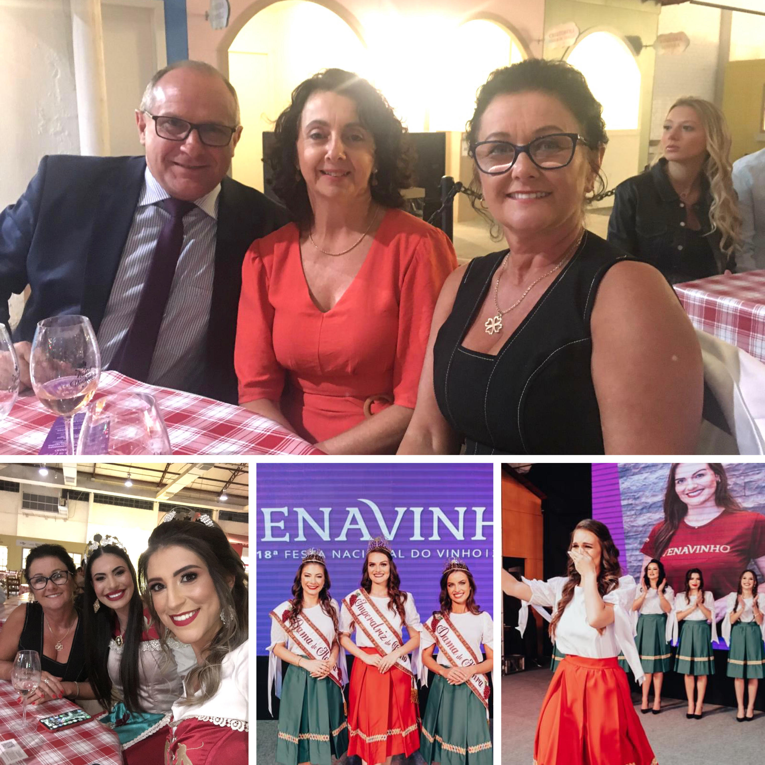 Poder Legislativo e Executivo prestigiam a escolha das soberanas da 18ª Fenavinho 