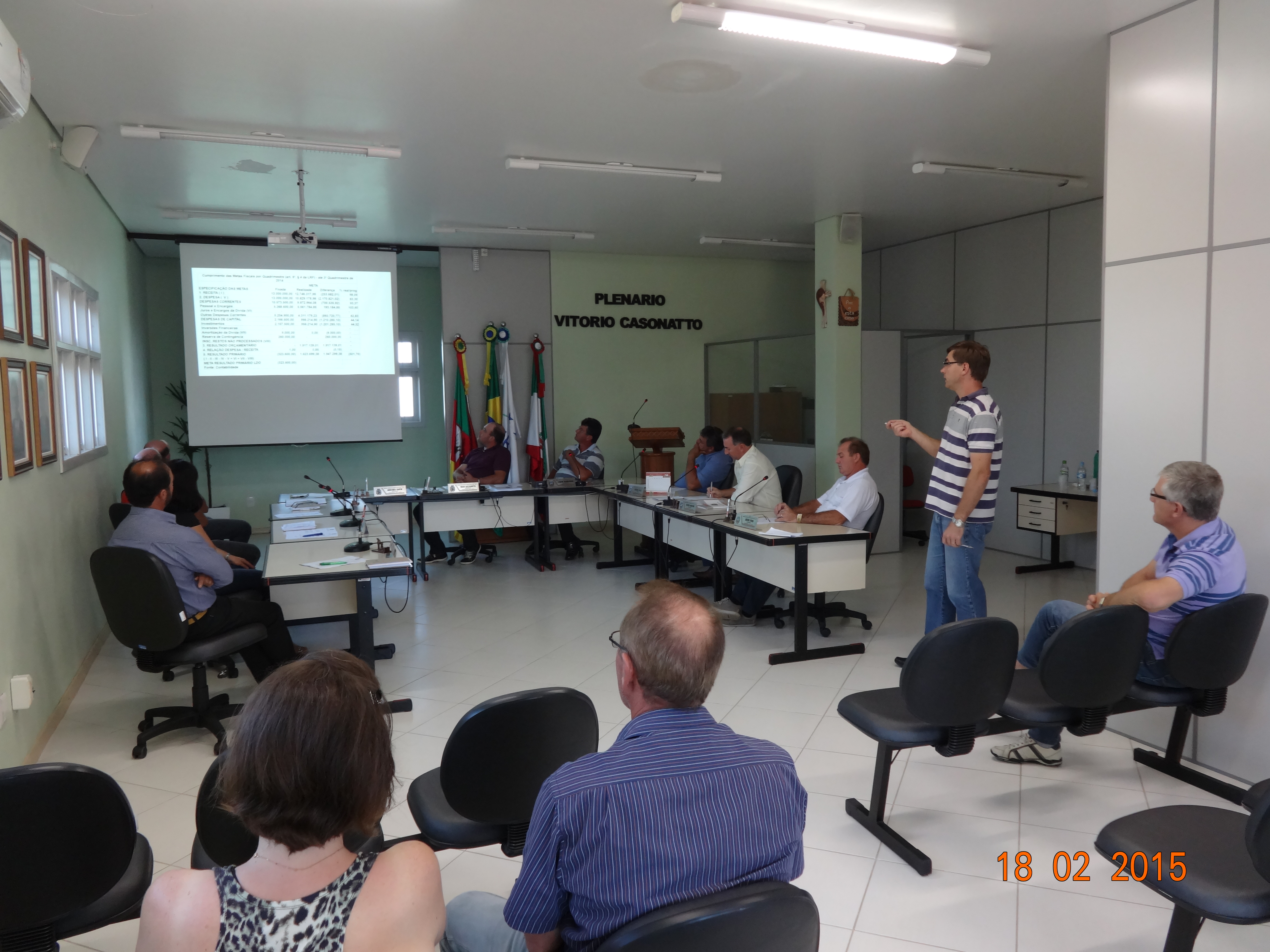 Expediente da Sessão Ordinária do dia 18/02/2015