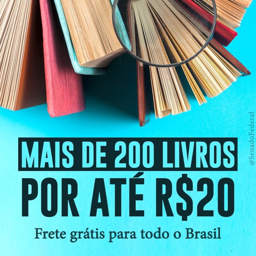 Senado disponibiliza livros 