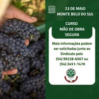 Sindicato dos Trabalhadores Rurais de Bento Gonçalves realiza consultoria sobre contratação de mão de obra no meio rural