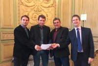 Vereador Onecimo Pauleti visita secretário de Estado