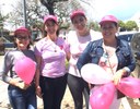 Vereadores aderem à campanha 'Outubro Rosa' na Caminhada das vitoriosas