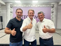  Vereadores participam da Tecnovitis, feira que teve audiência pública sobre os desafios da cadeia produtiva da uva diante da concordância dos produtos importados